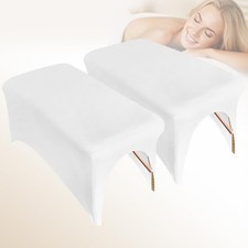 2-Pack Lash Bed Cover Professional Stretchy Spa Bed Cover Reusable Massage Ta...