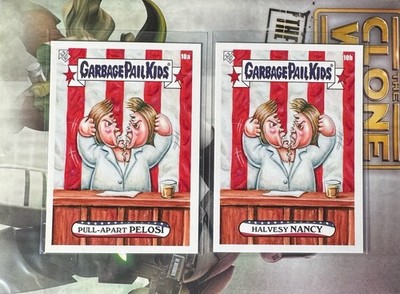 GPK Disgrace To The White House #10a Pull-apart Pelosi+10b Halvesy Nancy