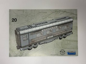 LEGO 10022 Santa Fe Cars Instruction Manual Book Only 10022-3 Train 2002