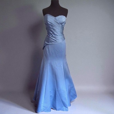 ALFRED ANGELO 7168 ONCE UPON A TIME SZ 6 FORMAL GOWN DRESS Blue Lace Up |  eBay