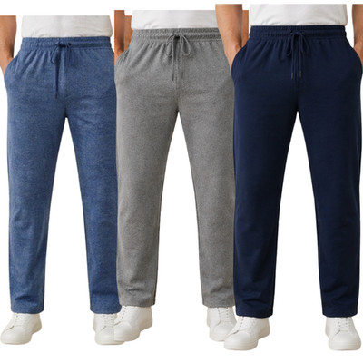Herren Jogginghose Jogger Trainingshose Gym Sweatpants Reißverschlusstasche Lounge
