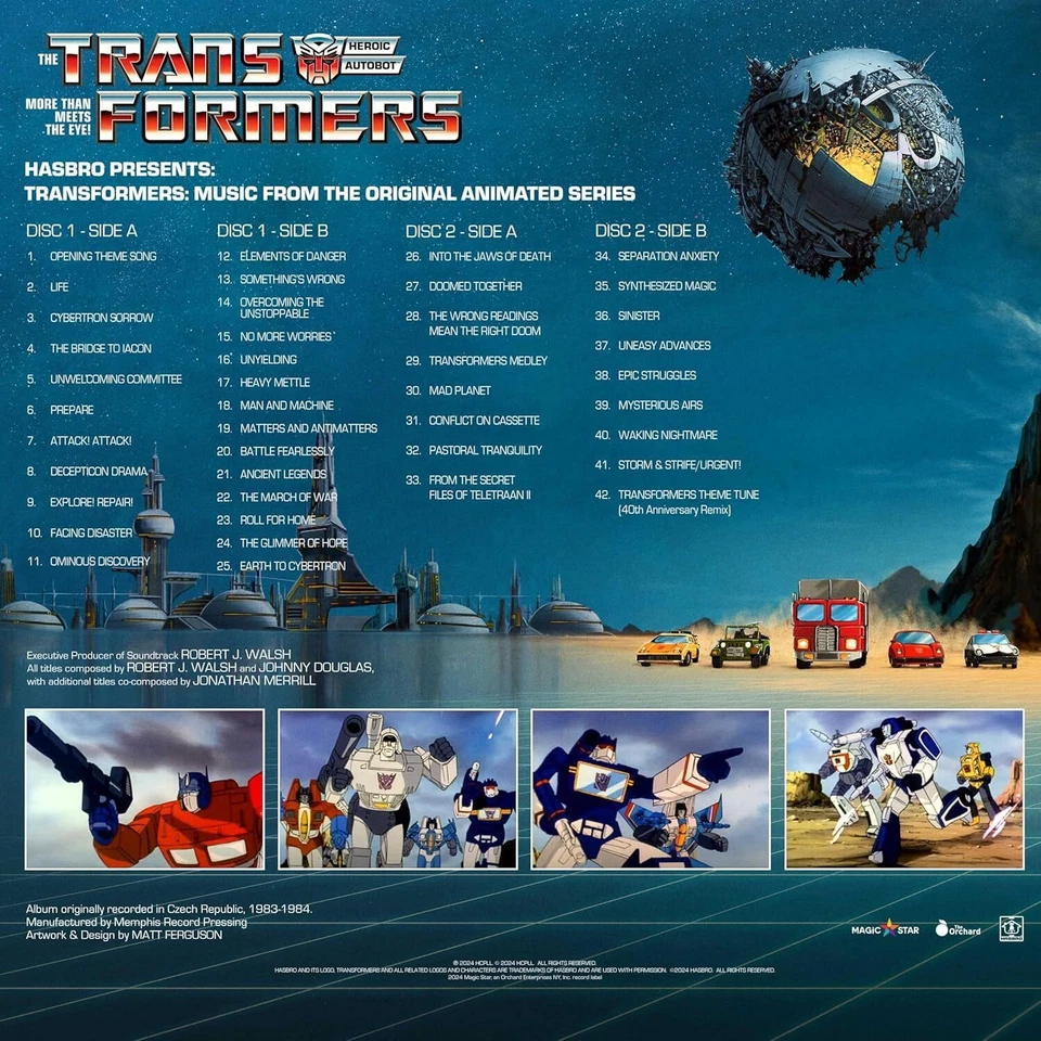 Transformers Transformers: Music from the Original Animated Series (Vinyl) - Image 3 of 3