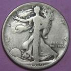 1919-D Liberty Walking Silver Half Dollar - 50C - No Reserve!
