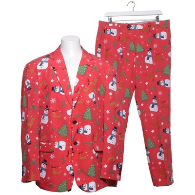 Opposuits, Anzug, Größe: 58, Polyester, Rot/Mehrfarbig, Sonstiges #wLN