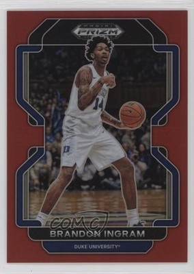 2022-23 Panini Prizm Draft Picks Red Prizm 77/299 Brandon Ingram #79 1pe9