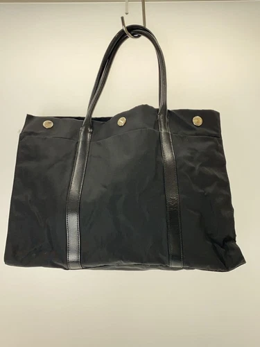 Sac fourre tout PRADA nylon noir occasion