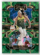 2024 Panini Select WNBA #90 Nneka Ogwumike Prizms Green Ice