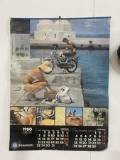 Calendario Piaggio 1980 Ciao Vespa Originale 
