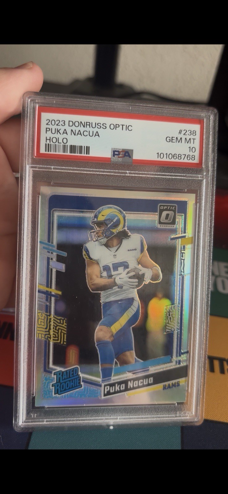 Puka Nacua Panini Donruss Optic #238 Holo