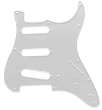 Pickguard For Fender US Stratocaster Start SSS 11 Hole Guitar-CLEAR TRANSPARENT