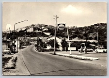 Shell Gas Station Ariano Irpino Rione Cardito Italy c1960 4x6 Real Photo RPPC