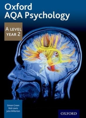 AQA PSYCHOLOGY A2 LEVEL STUDENT BOOK by Simon Green Paperback Self Help Business