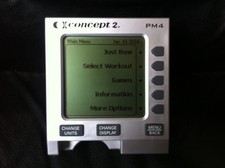 Concept 2 PM4 Rowing Machine Rower Monitor - 3 Month Warranty