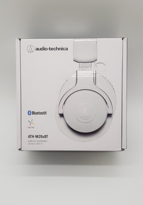 Audio Technica ATH-M20XBT WH Wireless Kopfhörer Bluetooth, B-Ware!  Neuwertig