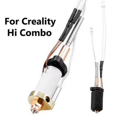 Ceramic Heating Hardened Steel Nozzle Hotend Kit For Creality Hi/ Hi Combo Parts