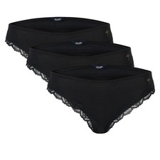 JOOP! Damen Slips, 3er Pack - Multipack, Briefs, Cotton Stretch, einfarbig Sc...