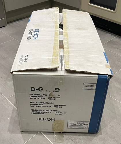 Denon D-G1MD Mini Hi Fi System Boxed & Remote Fully Working 🔥 - Imagen 18 de 19