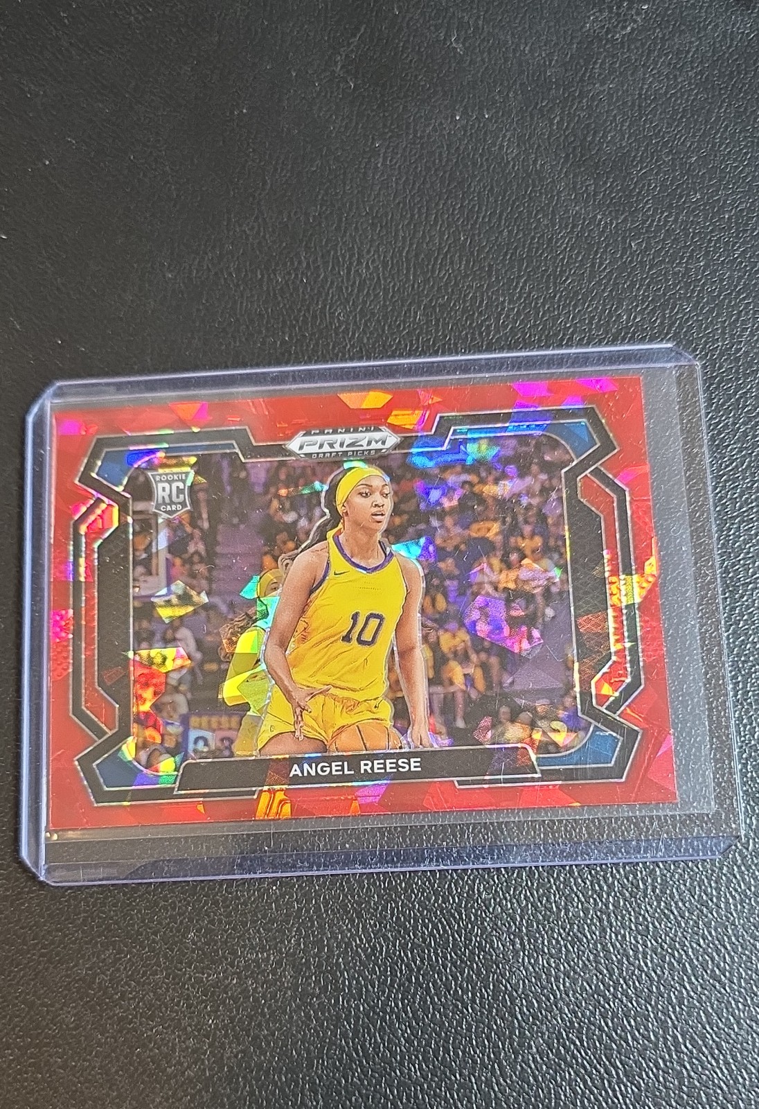 2024-25 Panini Prizm Draft Picks - Angel Reese #38 Red Ice Prizm (RC) 12-19
