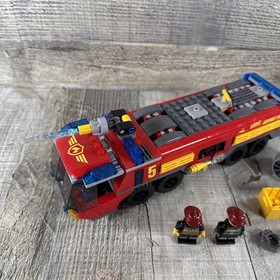 LEGO City: Airport Fire Truck 60061 100% Complete No Manual/Box Assembled
