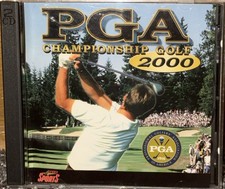 PGA Tour Championship 2000 Sierra Sports PC Computer Video Game Vintage Golf Use
