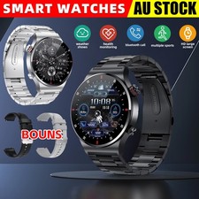1.28"Smart Watches For iOS Android Bluetooth Heart Rate Monitor Fitness Tracker