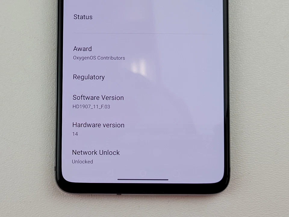 OnePlus 7T (HD1907) 128 GB - Gris (GSM Desbloqueado) (T-Mobile) - DEFECTUOSO - H4145 Foto 4 de 4