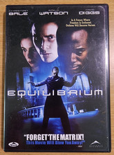 Equilibrium (DVD, 2003, Widescreen) Christian Bale, Emily Watson, Taye Diggs