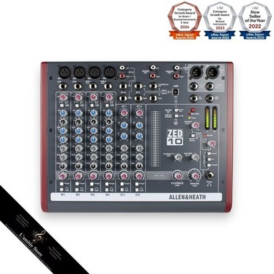 Allen & Heath ZED-10 Mehrzweck-Kompaktmixer für Live USB Allen & Heath ZED10