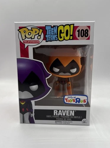 Funko POP! Television: Teen Titans Go! - Raven [Orange] #108 (Toys R Us EXCL)