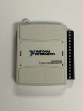 National Instruments, NI USB-6009, 8 Inputs, 14-bit, Multifuntion I/O, USA