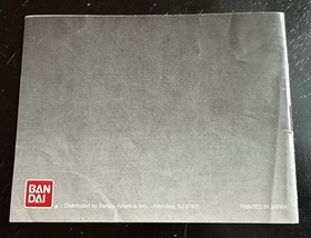 Ninja Kid INSTRUCTION MANUAL ONLY Bandai (Nintendo, NES 1986)