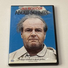 About Schmidt DVD 2002 Jack Nicholson Widescreen Special Features