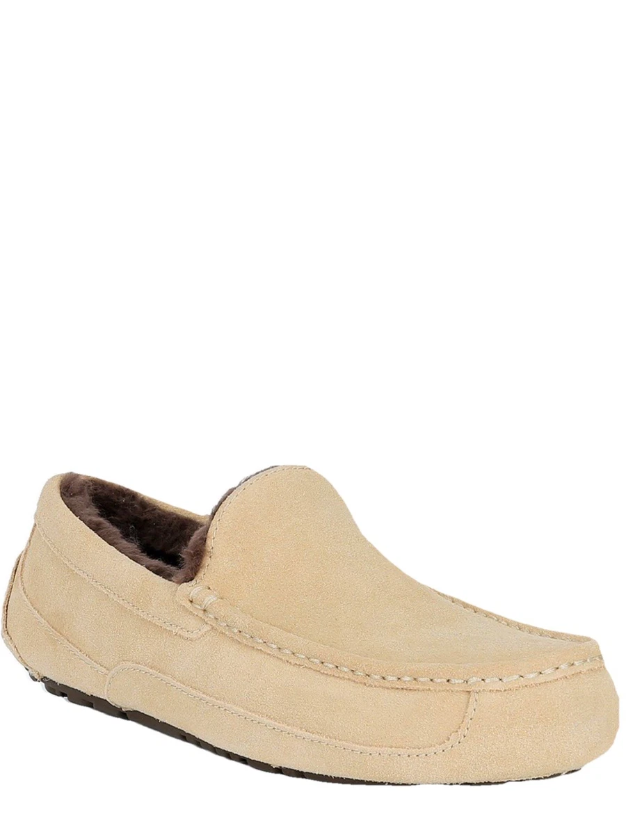 UGG Greenport Mens Cream Beige Canvas Clog Slippers Shearling Insole Size 13 UGG Beige Slippers for Men for sale | eBay main image 3