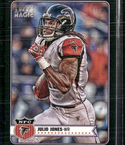 Julio Jones [Mini] #170 2012 Topps Magic card