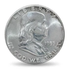 1955 Franklin Half Dollar Uncirculated