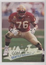1997 Fleer Ultra Walter Jones #186 HOF 1gx2