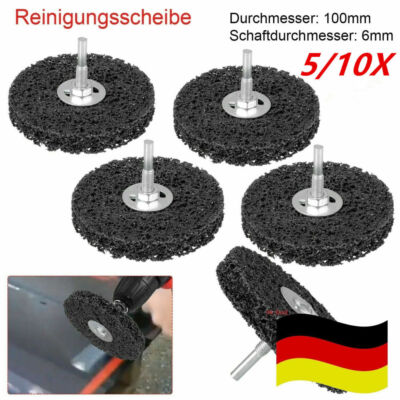 5/10X CSD Scheibe CBS Schleifscheibe Reinigungsscheibe 100mmX6mm Satz DHL
