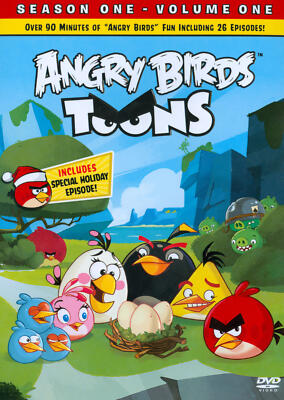 Angry Birds Toons: Season1 - Vol. 1 (DVD, 2013) NEW