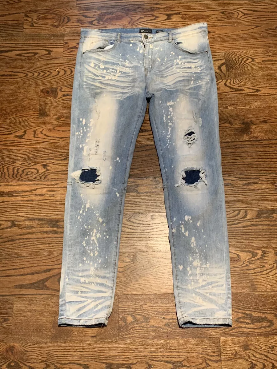 White paint hotsell jeans