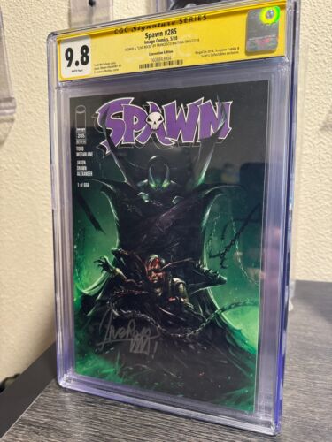 Spawn 285 MegaCon 1 of 666 CGC 9.8 Signed Mattina