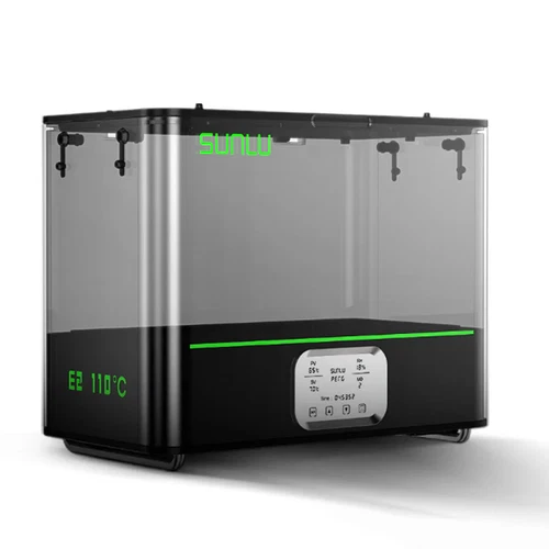 SUNLU E2 Filament Dryer Box,Up to 110℃,Support Annealing,Trockner-Box 500W PTC