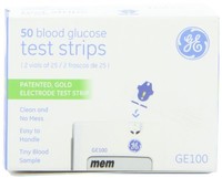 6 Pack - Ge100 Blood Glucose Test Strips - 1 Box Of 50 Test Strips on sale 6 Pack - Ge100 Blood Glucose Test Strips - 1 Box Of 50 Test Strips on sale