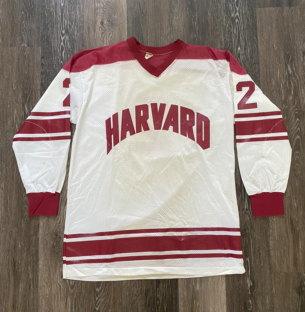 Vintage Champion Harvard University Hockey Crew Neck Sweatshirt