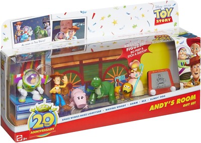 Disney Pixar Toy Story Andy's Room Buddies Gift Set 20th