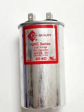 Motor Run Capacitor 40mfd 40uf 370V 370VAC 440VAC Round Metallized 40V