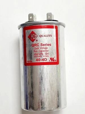QUALITY Motor Run Capacitor 40mfd 40uf 370V 370VAC 440VAC Round Metallized 40V