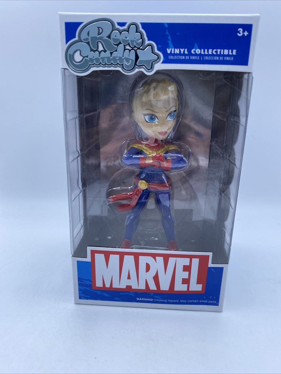 Funko Rock Candy Marvel Captain Marvel: La Statuina Da Collezione Che Spacca! Altezza 9 Cm - 2