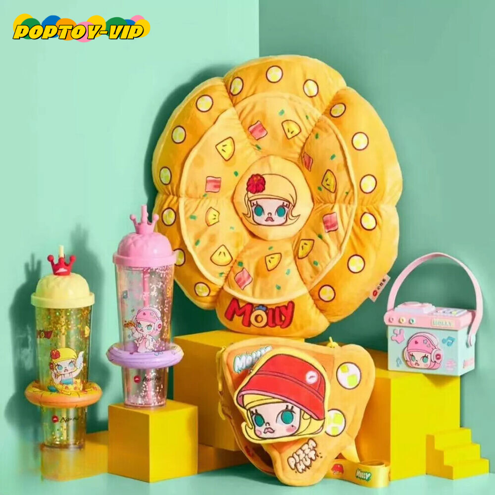 Pizza Hut X POP MART MOLLY Bluetooth Speaker Cushion Cup Bag