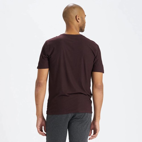 NEW Size L Mens Vuori Strato Tech Tee Athletic T-Shirt in Oxblood Heather V126 | eBay