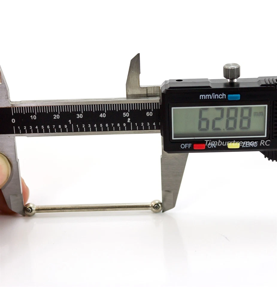 HSP 08061 Dog-bone 63 mm ejes de transmisión centrales traseros (2) Redcat Volcano S30 SV MX Foto 3 de 3